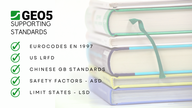 Many standards and methods: GEO5 is an universal tool for engineers all over the world