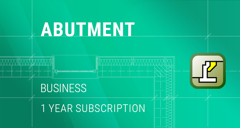 GEO5 Abutment - Business 1 Year Subscription