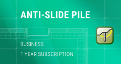GEO5 Anti-Slide Pile - Business 1 Year Subscription